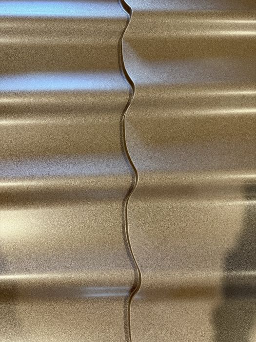 Tablă Tip Țiglă Metalică Acoperiș RAL 8017 Maro Cărămiziu Mat 0,5