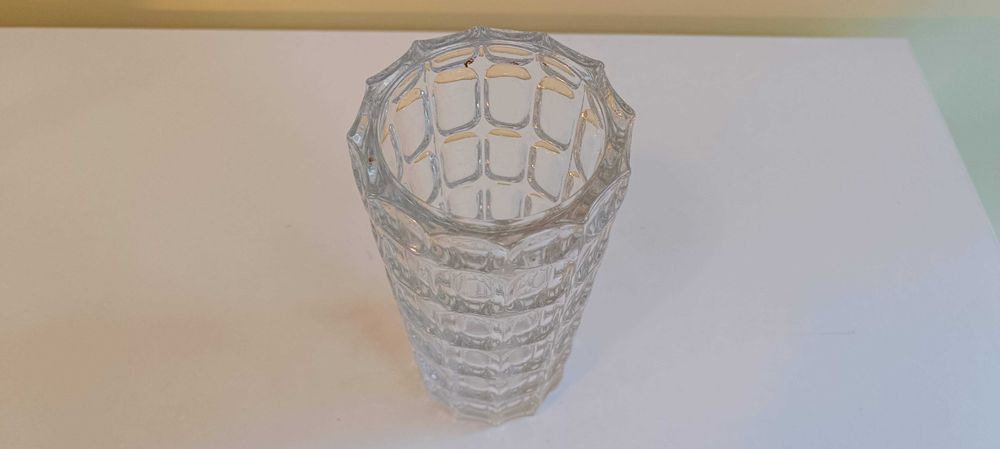 Кристална стъклена ваза