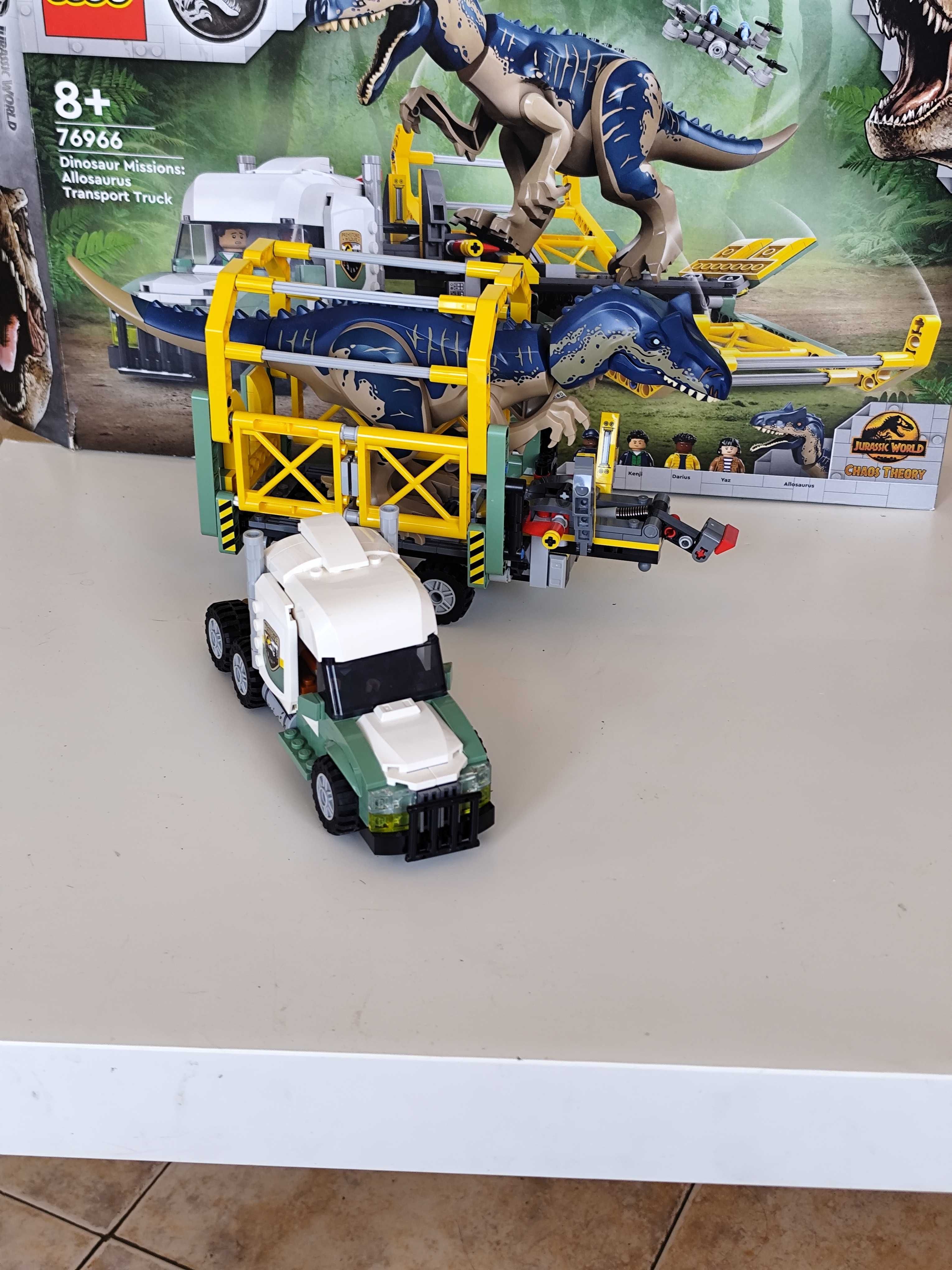 LEGO Jurassic World - Динозавърски мисии: превоз на алозавър (76966)
