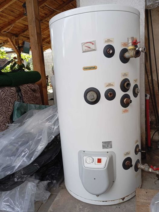 Centrala lemne + BOILER - 200 L