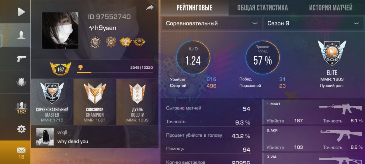 Стендофф 2 аккаунт