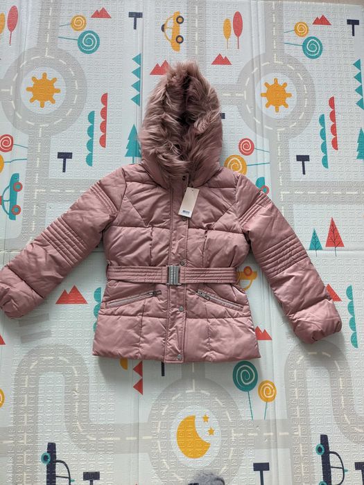 Сатенено розово яке Lipsy, размер 13 годишно момиче