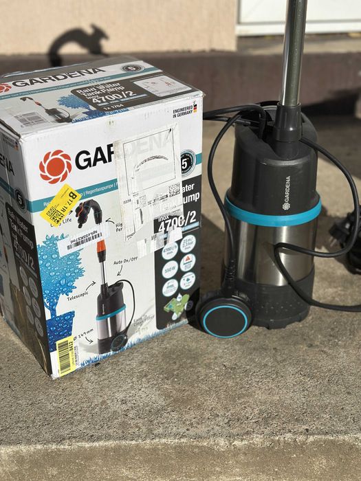 Pompa submersibila pentru butoi Gardena 4700/2 Inox Automatic