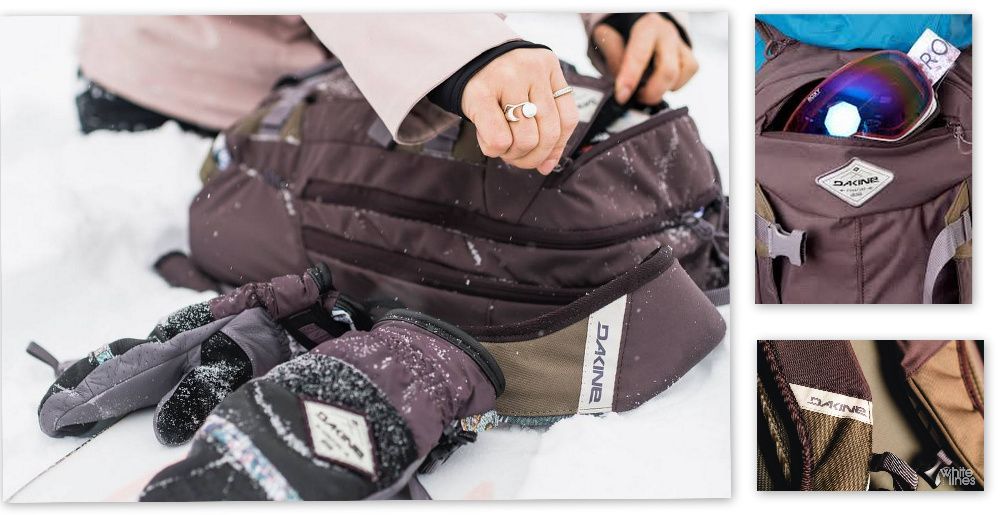 NOU! Rucsac schi / snowboard DAKINE Leanne Pelosi Team Mission Pro