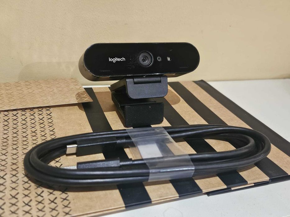 Logitech Brio 4K Ultra HD,Gaming 90FPS, Streaming,Jasmin,OBS,Videochat