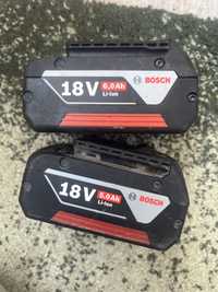 Baterii bosch 18 v  5-6 ah