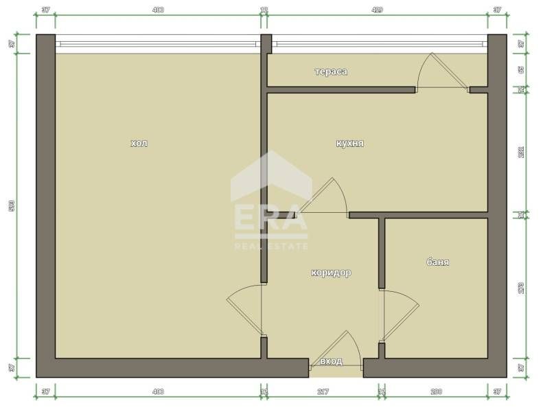 Продава се Едностаен апартамент в Силистра, Център - 38 кв.м за 1040 €/кв.м - Снимка #10