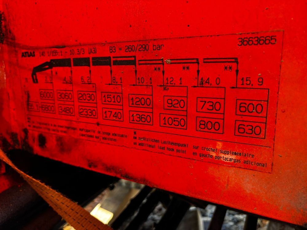 ATLAS 155.1 Kran manipulyator sotiladi