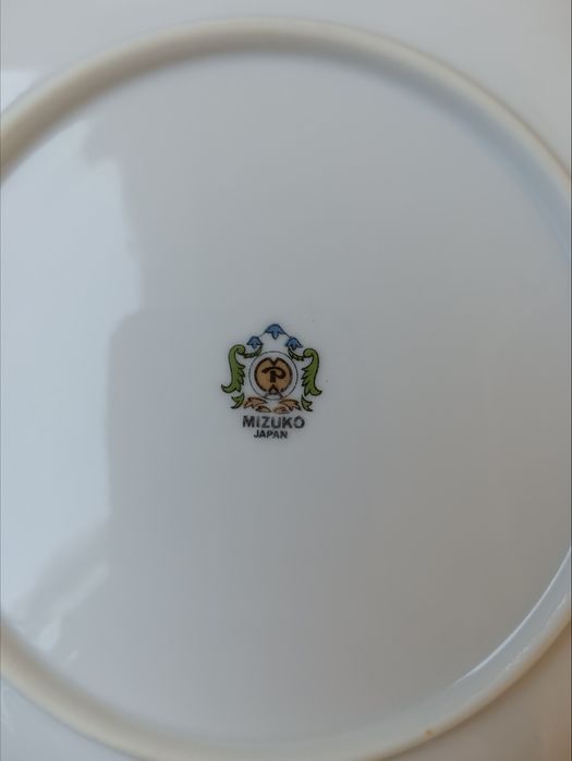 Винтидж порцеланови чинии с рибки, отлично състояние