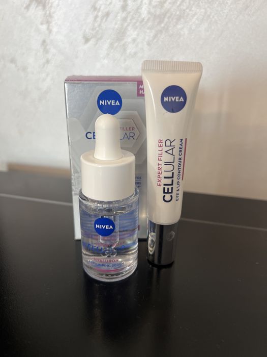 Nivea серум и околоочен крем