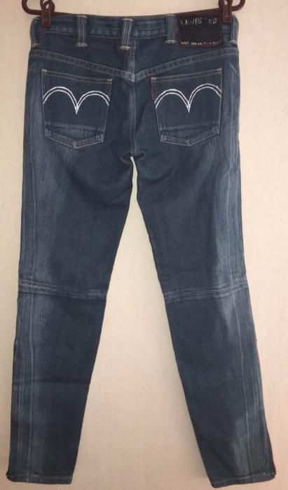 LEVIS Jeans Fashion Colectie RED Blue Conici Nou Original Oferta 1+1