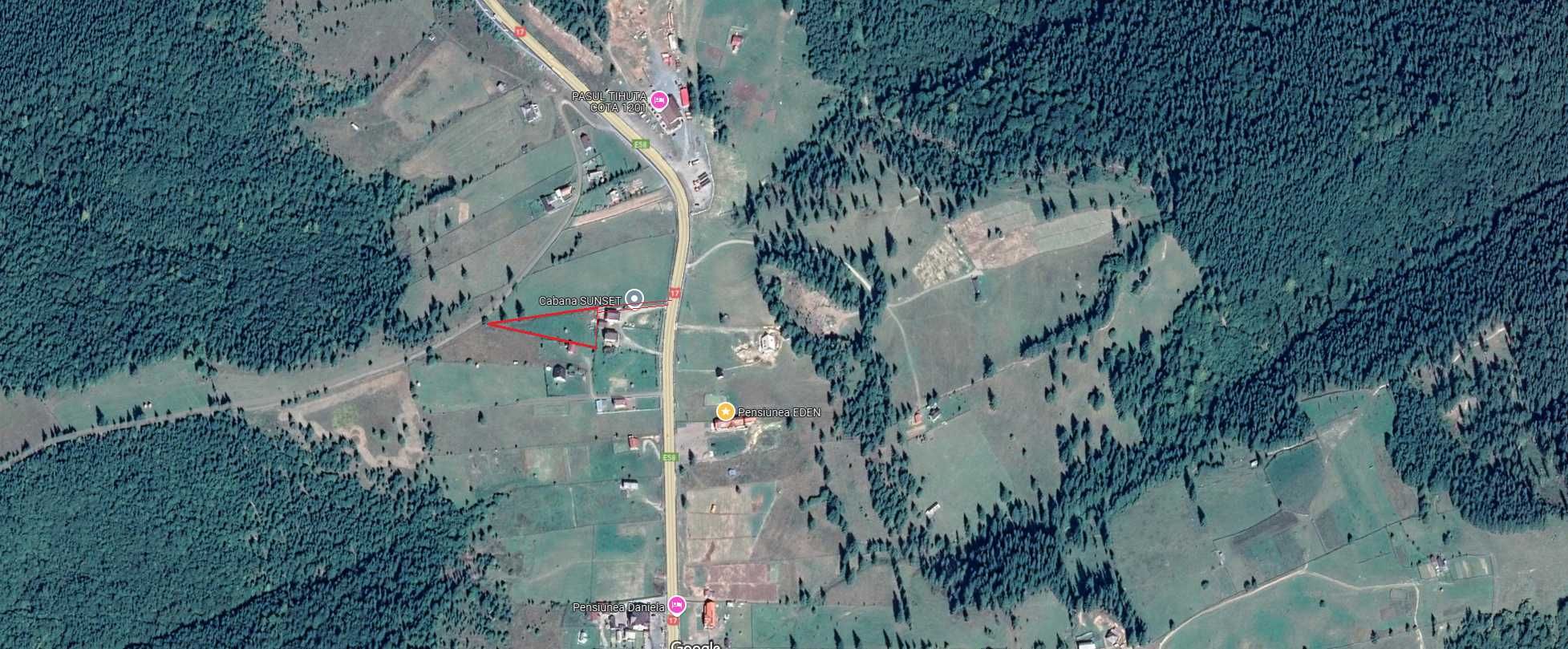 Teren 30 ari-Piatra Fantanele- acces direct sin DN 17-se poate parcela