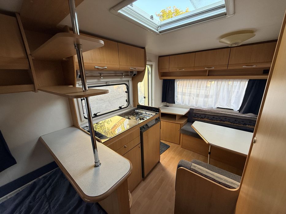 Rulota Beyerland Sprinter 440LB,an2002,4 pers,fransbed,baie,wc fix