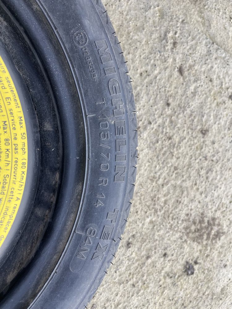 Резервна гума патерица Michelin Tex 14