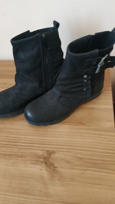 Cizme scurte dama piele