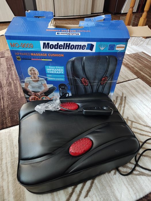 Pernă de masaj cu infraroșu ModelHome Q-9009 – nouă, cu telecomandă