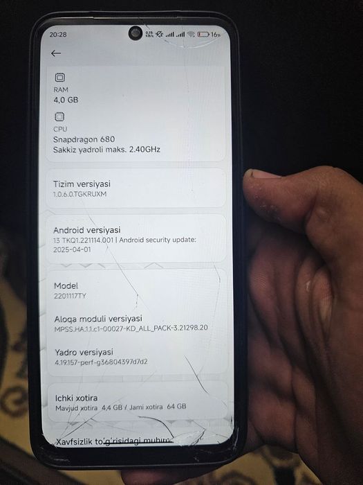 Redmi note 11 ..