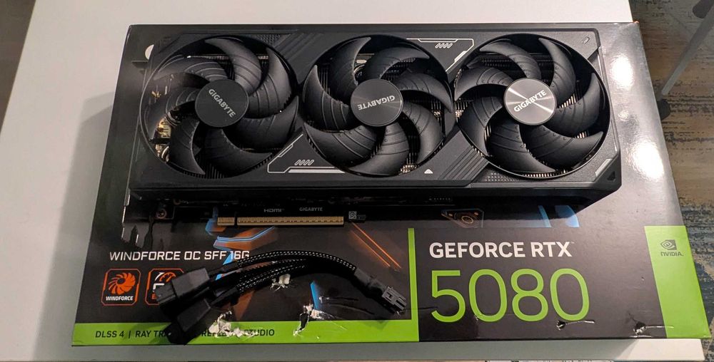 NVIDIA RTX 5080 (Gigabyte) In Garantie (36 luni)