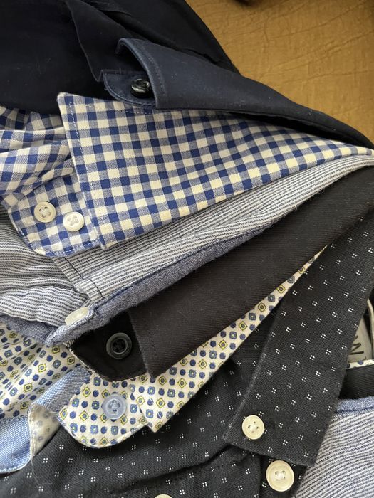 10 Мъжки ризи (XS-S/M) маркови в отлично състояние