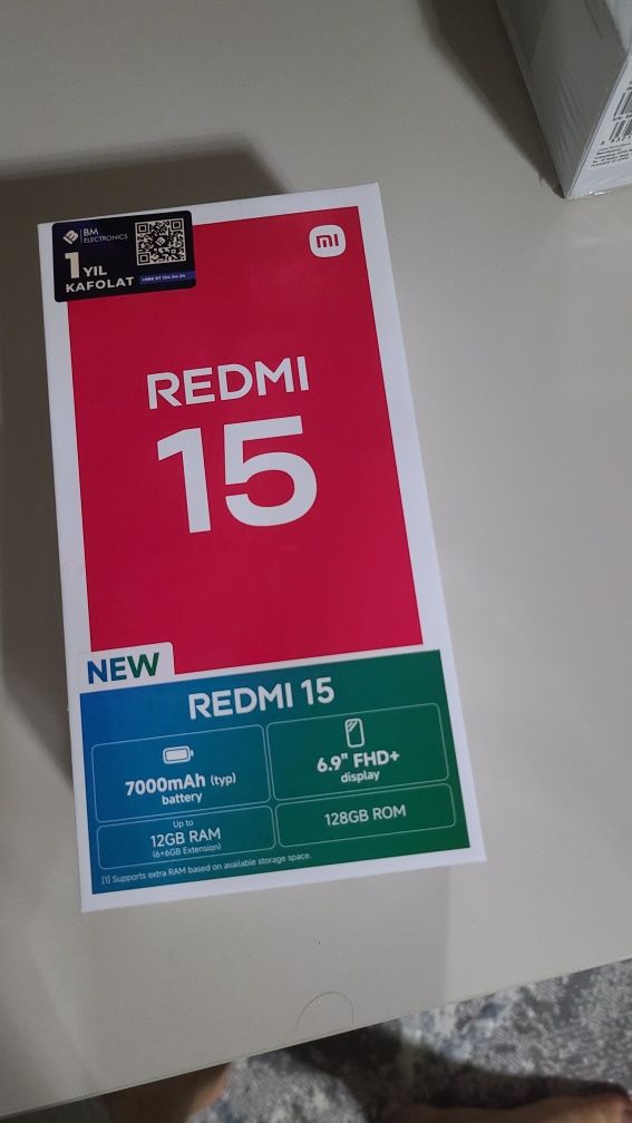 Redmi 15 sotiladi янги тел
