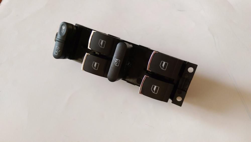 Consola butoane geamuri electrice crom VW Golf 4 Bora Passat B5 SEAT