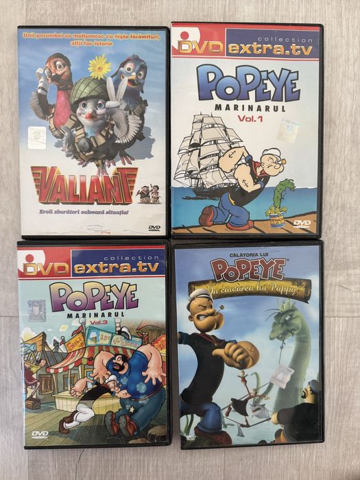 Desene animate DVD - Iron Man, Tom si Jerry, Ice Age etc