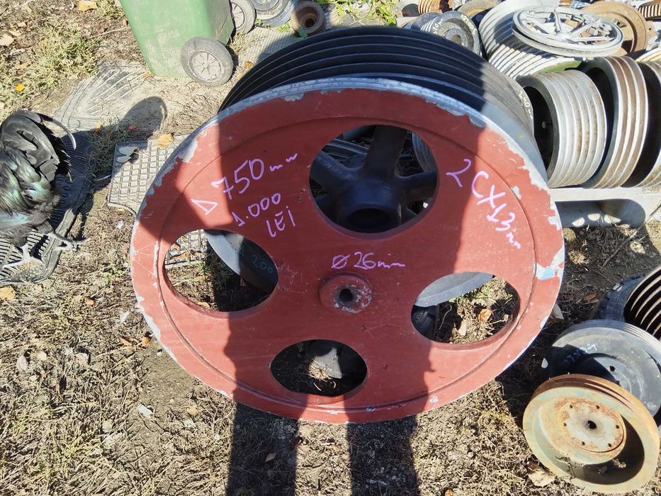 Fulie 750 mm de aluminiu