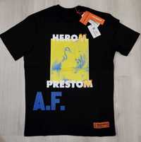 Мъжка тениска Heron PRESTON Стилъ фланелка блуза