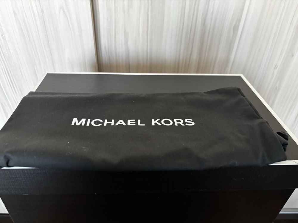 Michael Kors Мъжки Черни Кожени Обувки