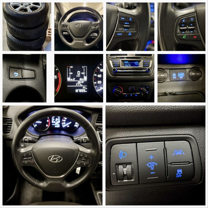 Hyundai i20 *A/C * Lane assist *Carlig * Recent adus * Înmatriculat *
