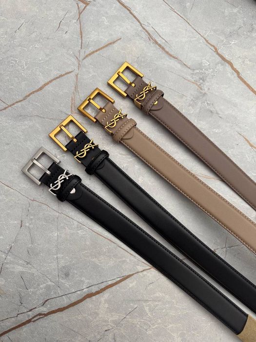 Колан естествена кожа YSL