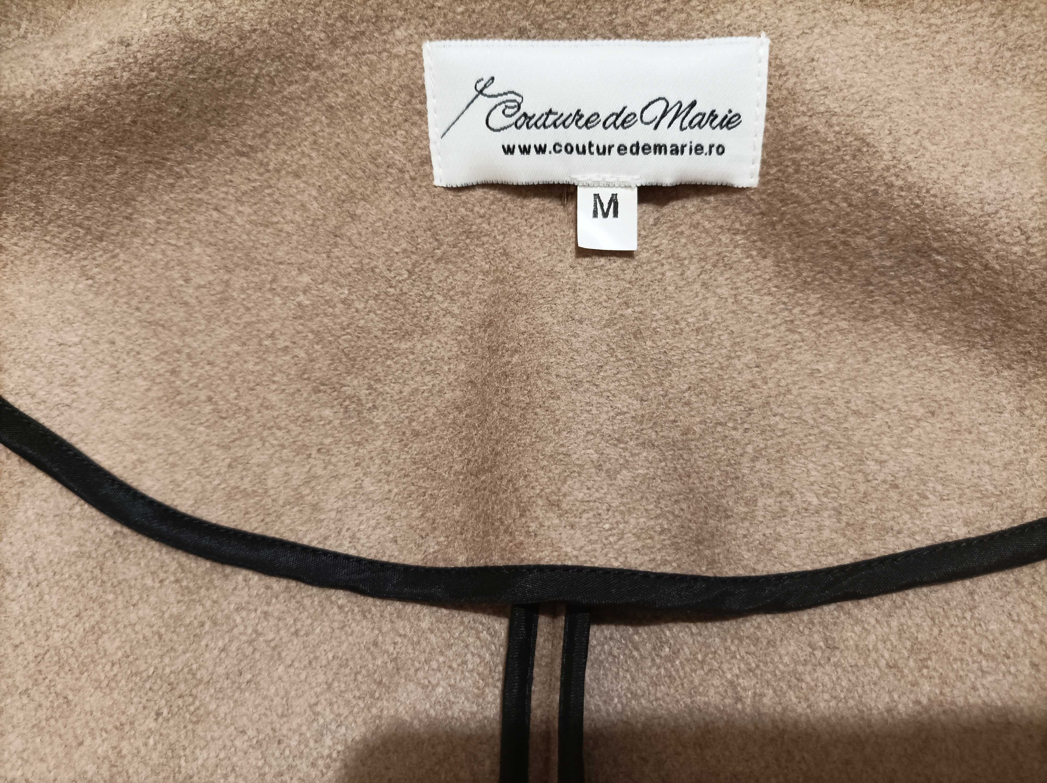 Pardesiu/jacheta/palton Couture de Marie, bej, mar. M