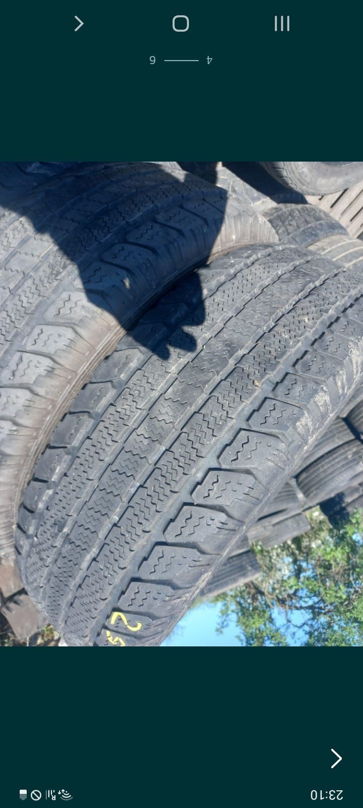 Vând 2 anvelope 255 75 15 Goodyear bune