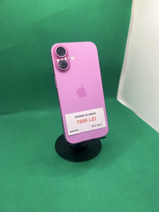 Iphone 16 128 GB camera fisurata