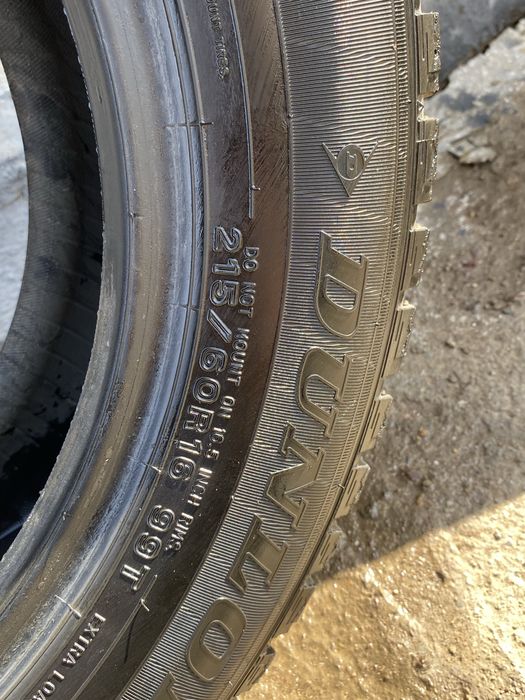 Шины: дөңгелектер:dunlop 215/60/R16