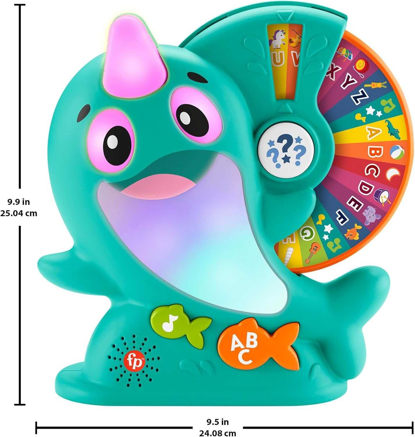 Интерактивна играчка Въртящо колело светеща рибка Fisher Price