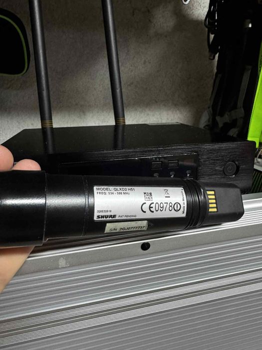 Shure QLXD4 с глава SM58
