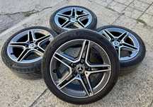 Оригинални джанти Mercedes/Мерцедес AMG 18ки Гуми Continental DOT24