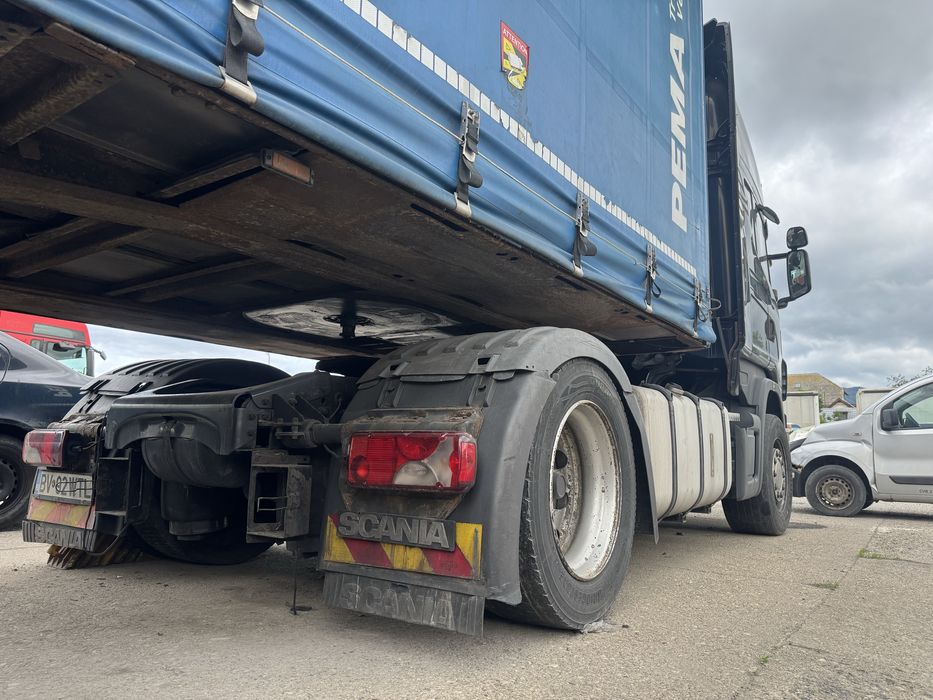 Vand Scania R480 motor defect sau schimb cu semiremorca
