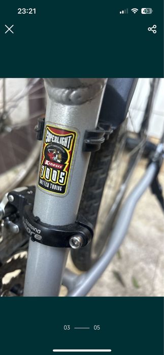 Bicicleta extraușoară full Shimano DEORE facuta pe comanda in Germania