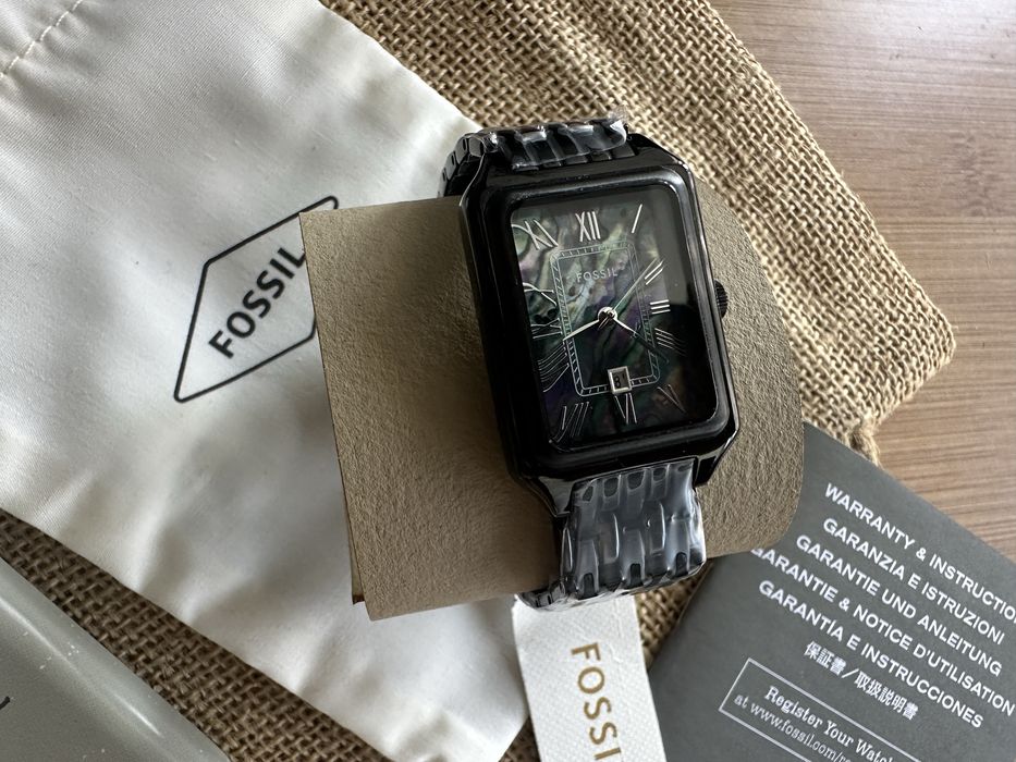 Ceas Fossil de dama Raquel nou black ES5340