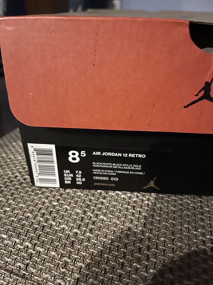 Nike Air Jordan 12 Retro The Master Adidas LeBron Kobe Tennis Uptempo