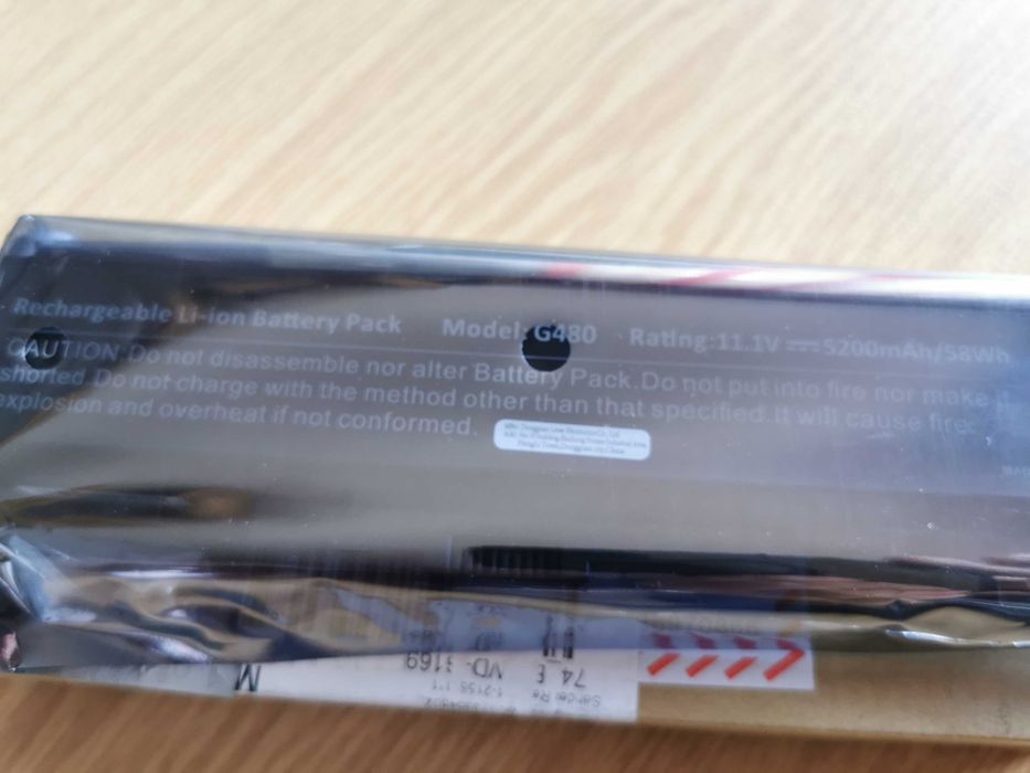 Acumulator Leptop Lenova G480