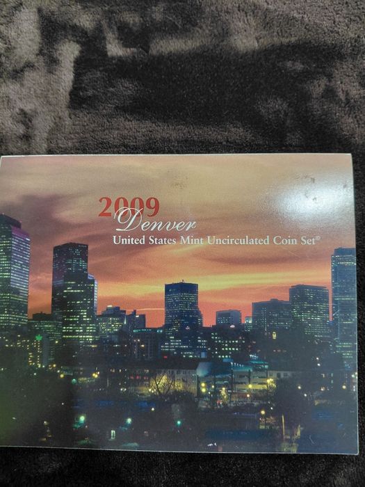 Набор США 2009г.Штаты. Данвер 18 монет: