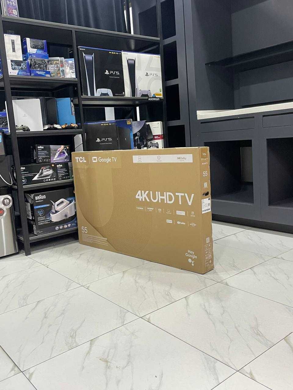 Телевизор TCL 50-55 4K Smart TV Доставка Гарантия По городy