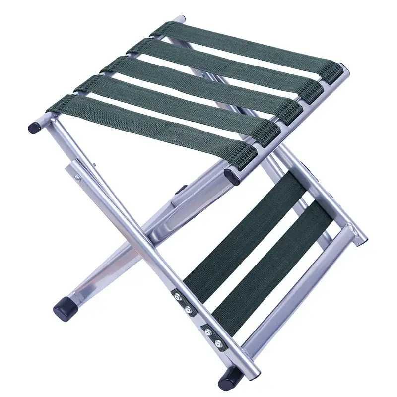 Scaun pliant cu spatar pentru pescuit, camping, sarcina maxima 100 kg