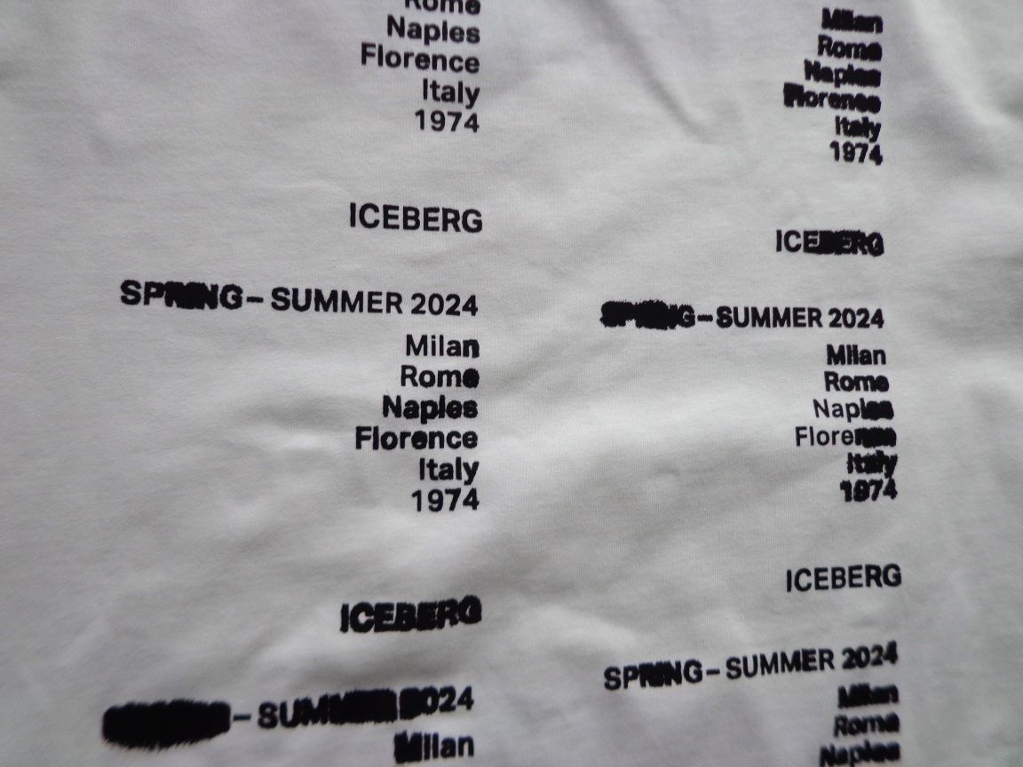 Мъжка тениска Iceberg Spring summer 2024
