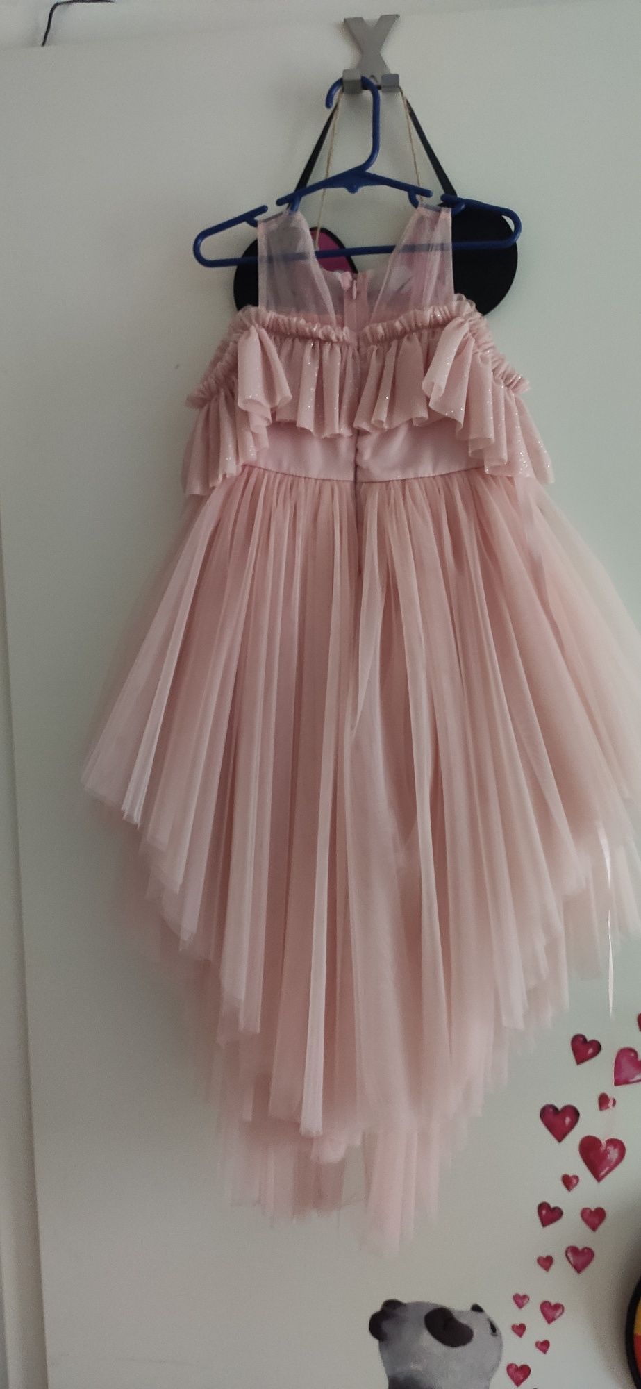 Rochie eleganta roz prăfuit, nouă