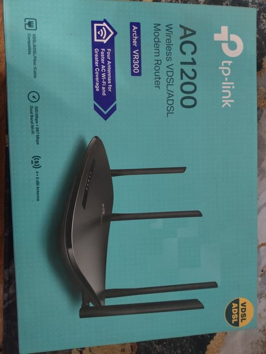 Модем роутер tp-link archer vr300