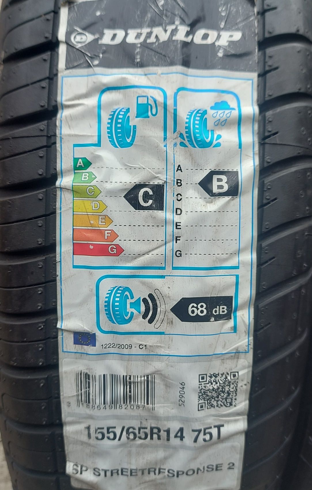 Set 2buc 155/65 R14 75T Dunlop Street Response 2 vară